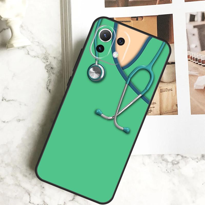Funny Nurse Doctor Nursing Case For POCO X6 M6 Pro X5 X3 M5s F3 F5 Xiaomi 14 Ultra 12 13 Lite 11T 12T 13T Pro Cover