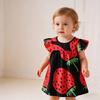Children's Strawberry Dress: Summer Printed Sweet Princess Dress for Girls