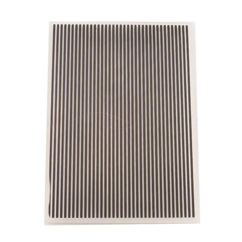 3D Textured Impressions Embossing Folder, Line Textured Dot Background Embossing Folder for Card Making DIY Craft Art Supplies