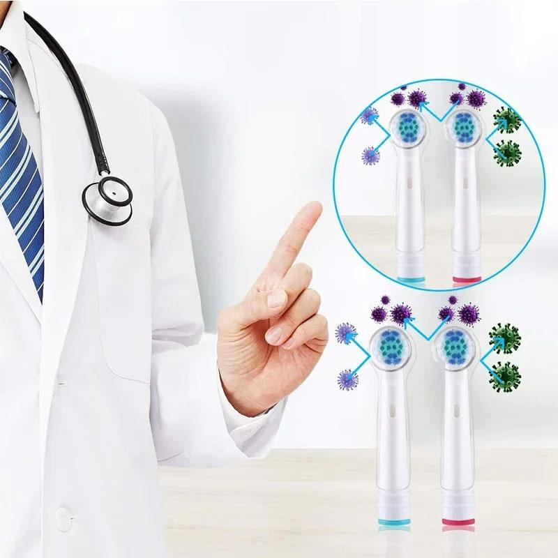 Elektrische Zahnbürstenköpfe Abdeckung Zahnbürstenkopf Schutzhülle Für Oral B Elektrische Zahnbürste Staubdichte Schutzkappe