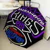 Sacramento Basketball Logo Umbrella Folding umbrella, automatic umbrella 8-Frame for Travel, camping Use Gift for Halloween Christmas