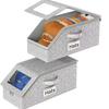 Foldable Dustproof Zipper Storage Box with Lid & Window for Baseball Caps - Large Capacity Drawer