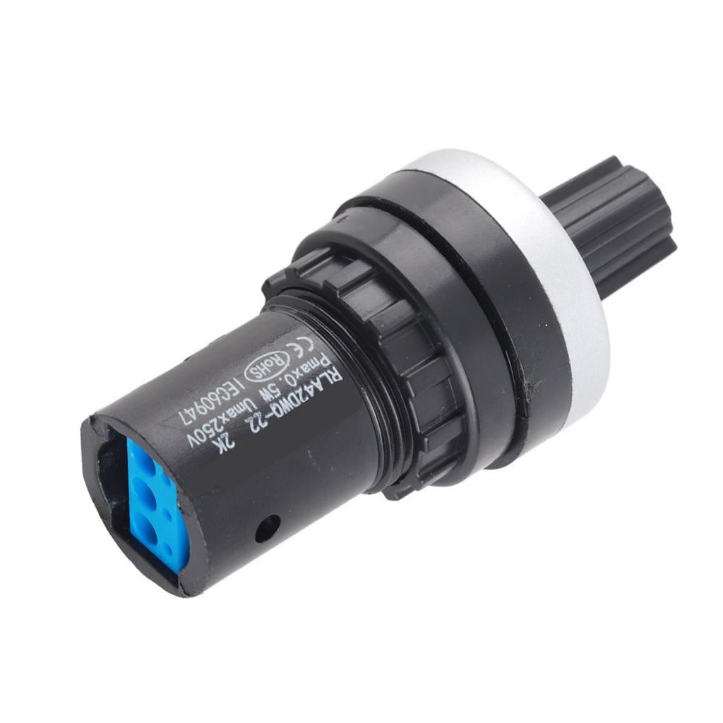 LA42DWQ High Accuracy Variable Speed Adjustable Single Circle Potentiometer 22mm 2K