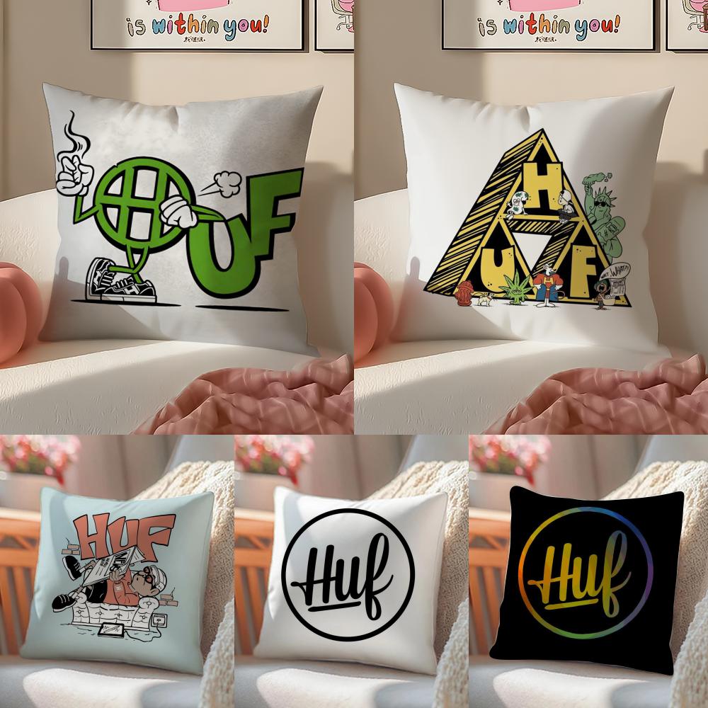 H-Huf Fashion Pillow Case Pattern Printed Pillowcase For Living Room Sofa Cushion Cover & Bedroom Decor