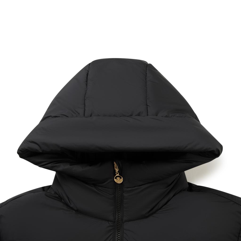 Li Ning Sports Trend Series Hooded Logo Down Jacket Men Jacket AYMV191-4