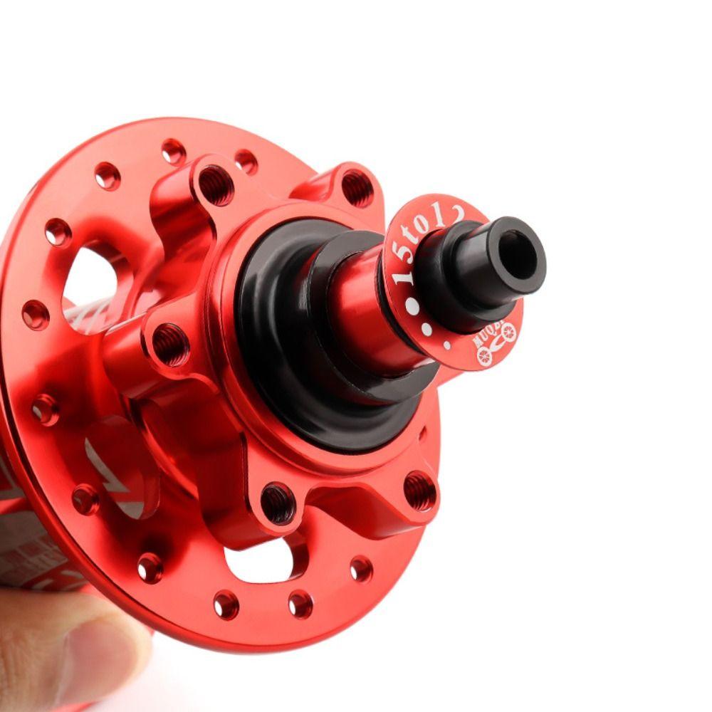 2Pcs 15mm To 12mm Thru Axle Side Cover Adapter Aluminum Zinc Zinc Alloy Front Thru Axle Adapter  Road Bike