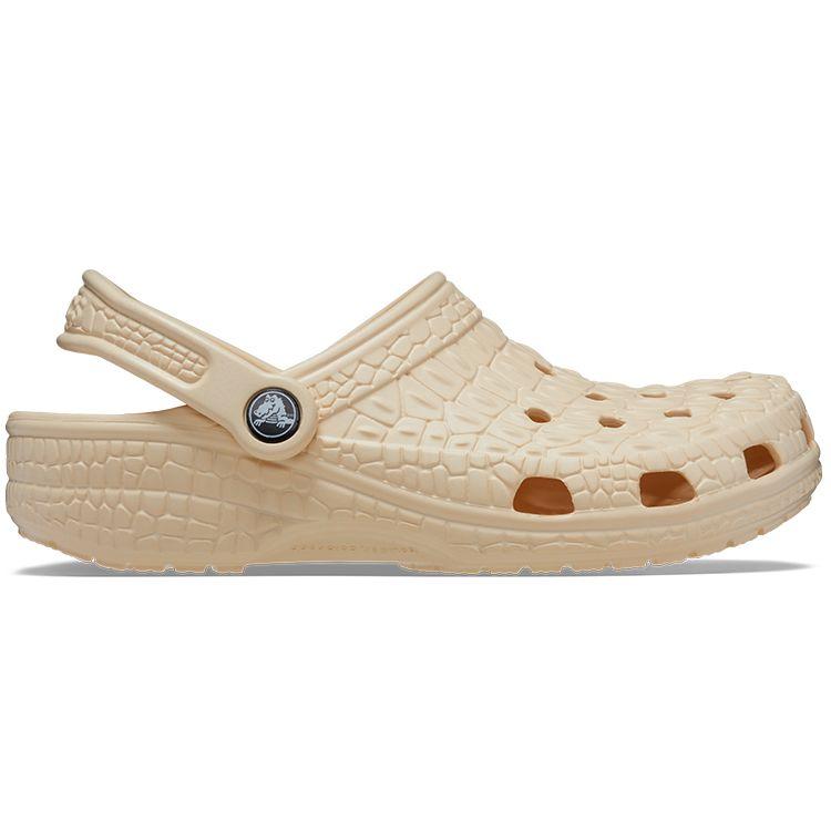 Crocs Classic Clogs Breathable Sports Sandals Women Sandals Beige 206873-108