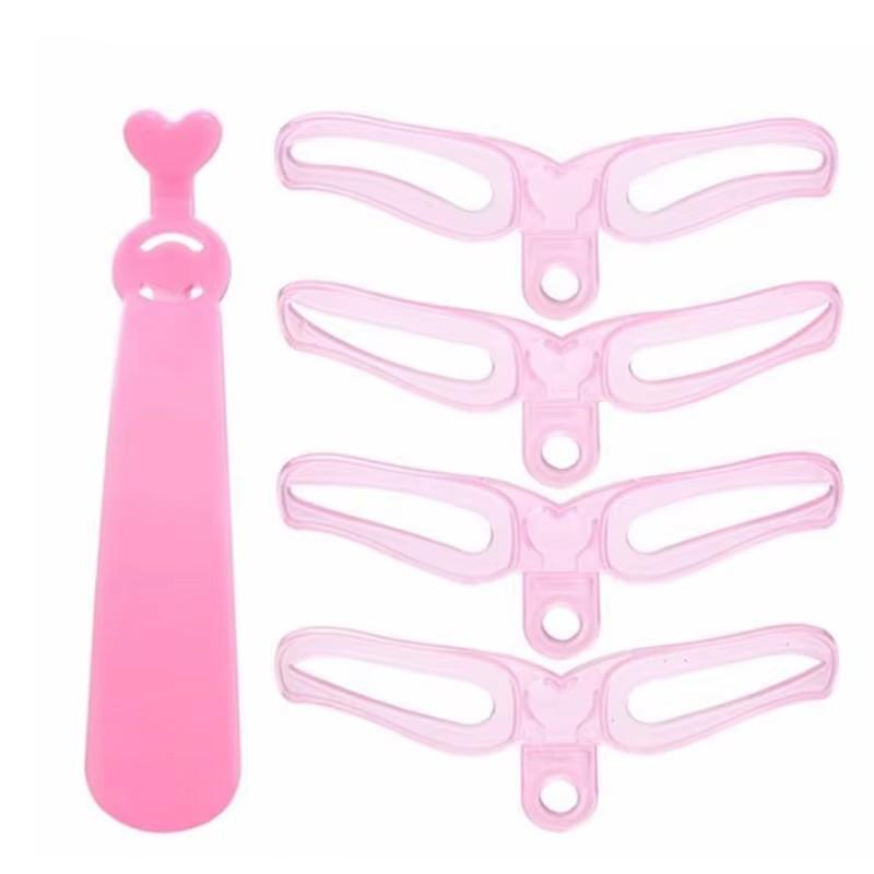 

Handheld Eyebrow Stencil Kit- Reusable Brows Shaping Template & Guide Makeup Tool for Beginners