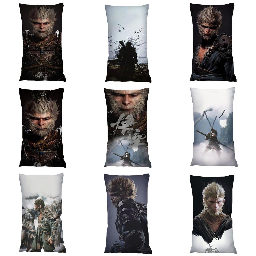Wukong Black Myth Rectangular Pillow Cover Peripheral Bed Sofa Decoration Gift