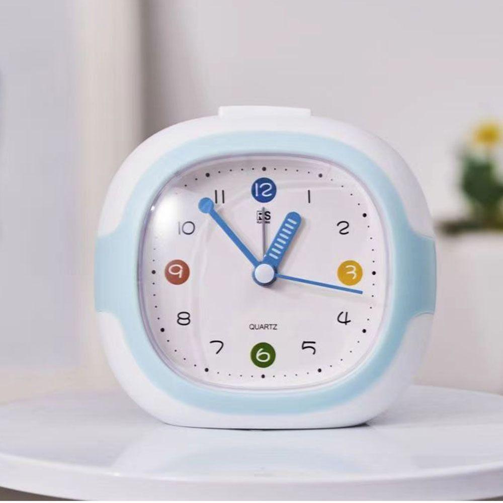 Silent Alarm Clock Anti-drop Tabletop Clock Mute Children Desktop Clock  Student Learning