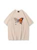 Camiseta oversized estampada