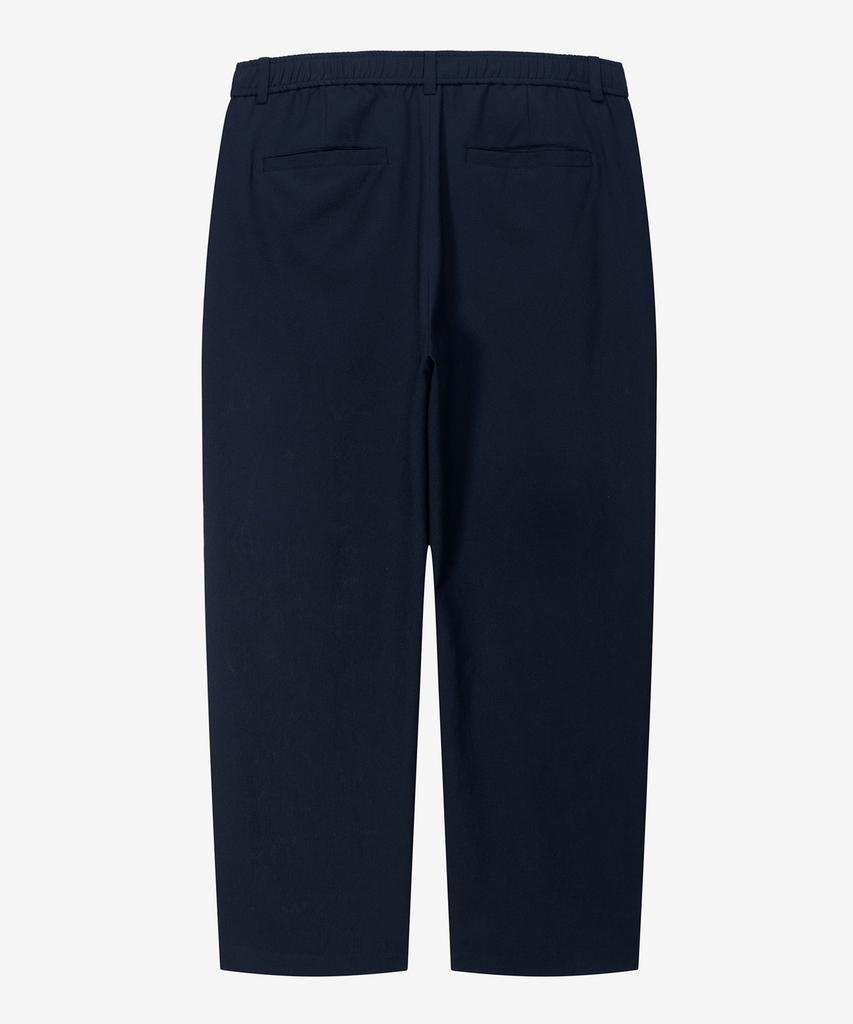 MINDBRIDGE [Air Cool] One-Puck Relaxed Fit Seersucker Airhole Full Elastic Waist Pants