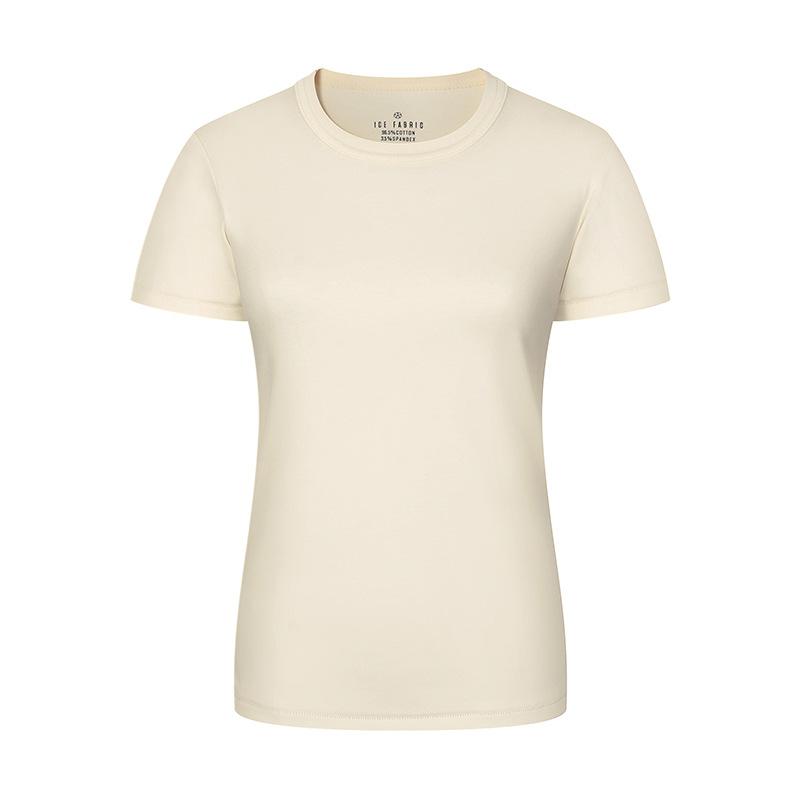 

Футболка из чистого хлопка с короткими рукавами для женщин, новая повседневная, с закрытой талией, с короткими рукавами для женщин 2XL