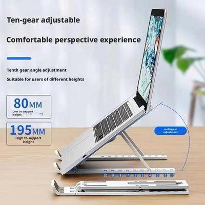 Soporte Plegable para Tablet Soporte Antideslizante Ajustable en 6 Niveles Soporte para Portátil Compatible para Pad PC Portátil Tablet