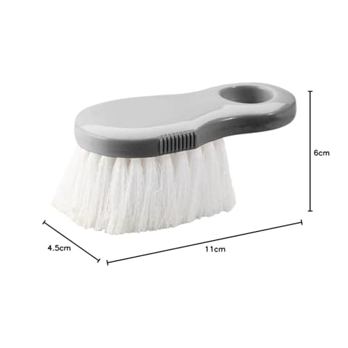 Official Copa Rubber Brush: Removes Dirt with Just Water, Perfect for Bathrooms, Kitchens, Sinks, Sashes, Drains, Crevices, and Water Stains. Made in