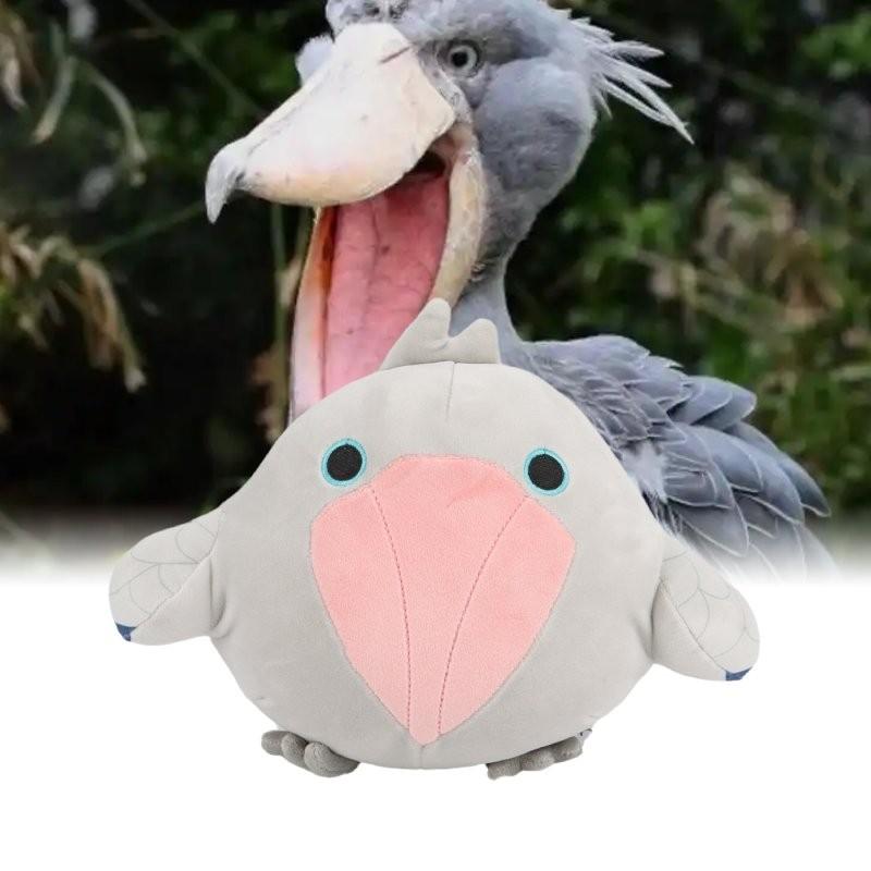 Headed Stork Whale Plush Toy Room Decoration Children Festivals Gift Pp Cotton