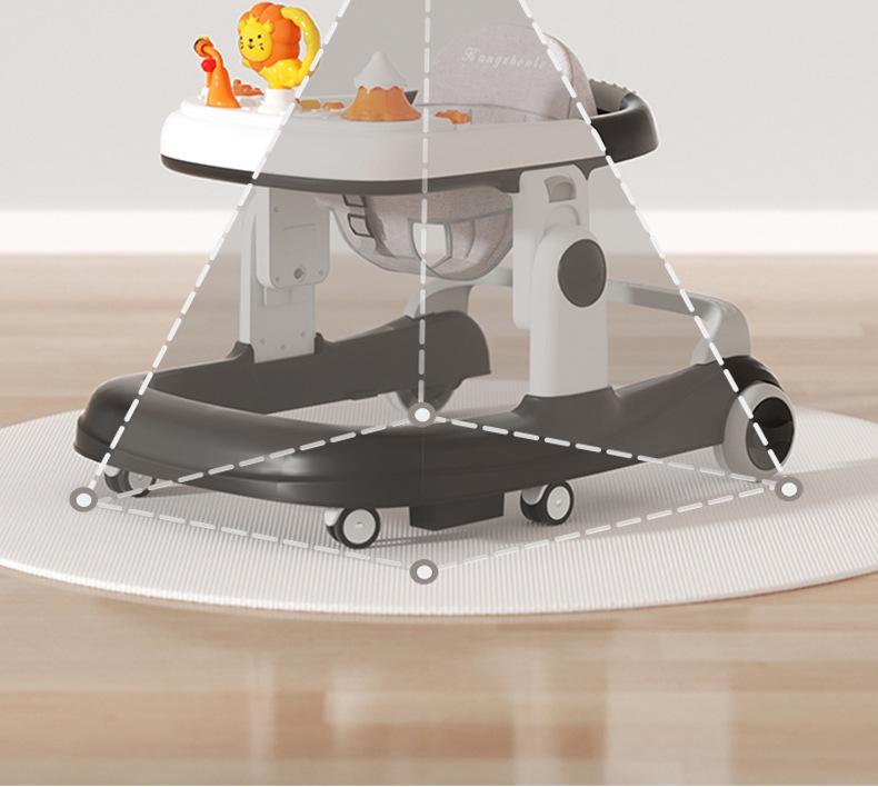 Multi-Functional Baby Walker: Anti-Tip, O-Leg Prevention, Children's Toy Bicycle