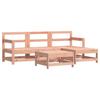 VidaXL Salon de jardin 5 pcs avec coussins bois massif douglas 3185799