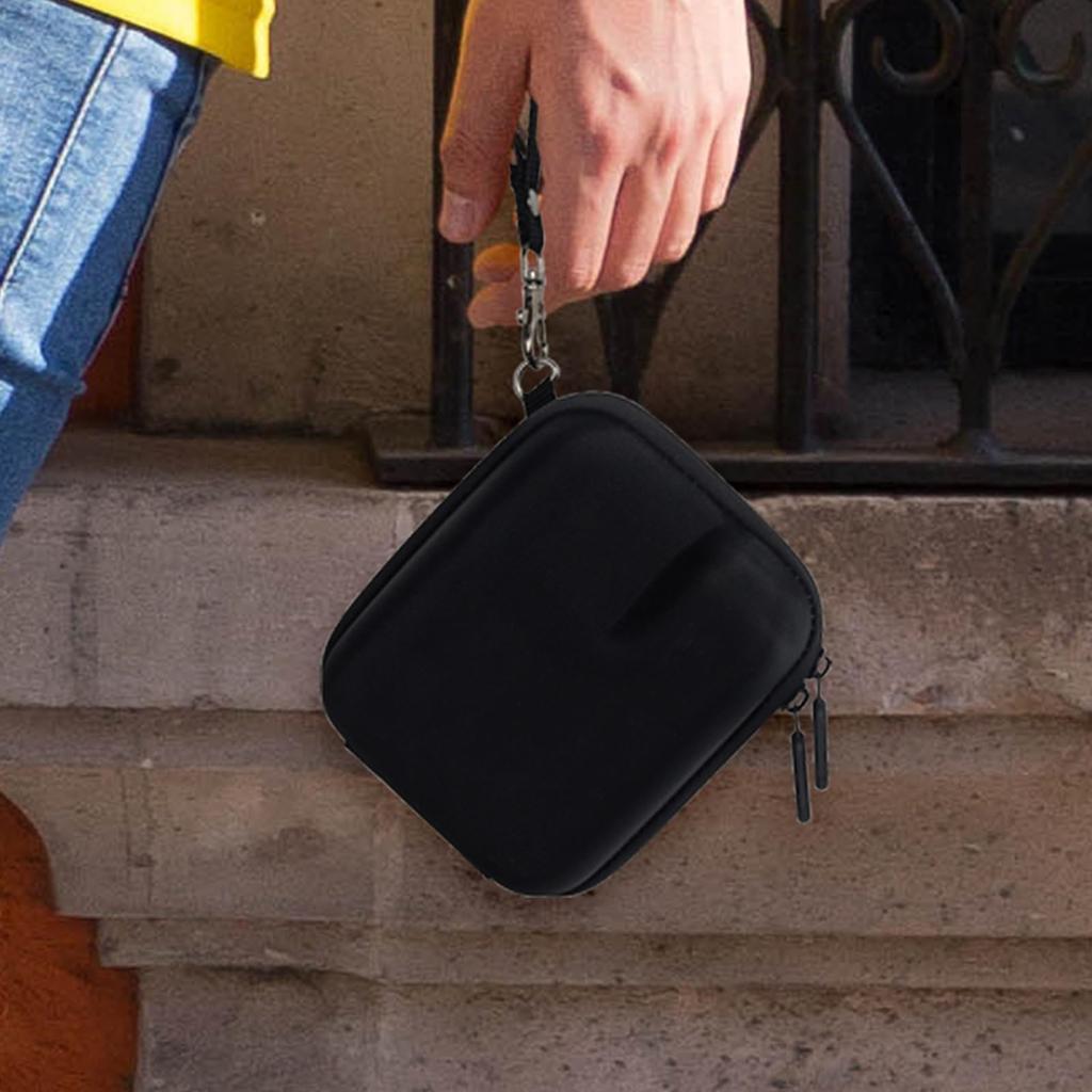 HIYQIN Polaroid Go Case, Polaroid Go Dedicated Storage Bag, Hard EVA Case with Wrist Strap, Large Capacity, Shockproof, Scratch-Resistant