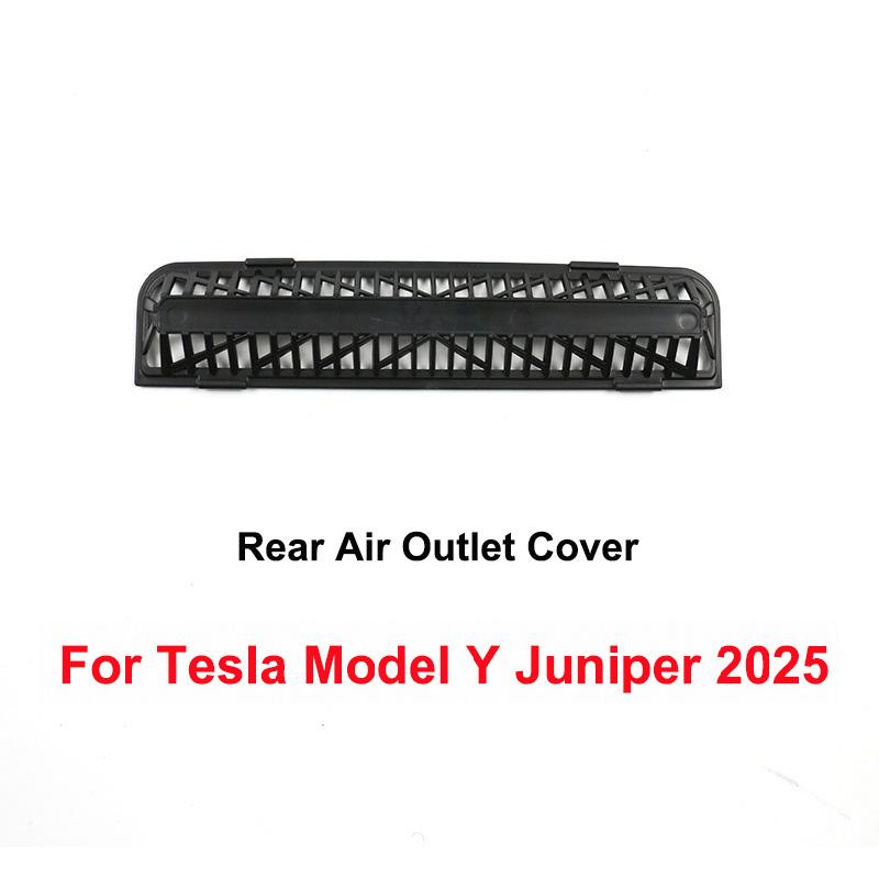 For Tesla Model Y Juniper 2025 Armrest Back Rear Air Vent Outlet Anti-kick Board Kick Panel Trim Protector Cover Car Accessories