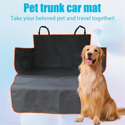 Wasserdichter Haustier Hund Autositzbezug Schutz Faltbar Schwerlast Kofferraum Rücksitz Isolierpad Kratzfest für SUV Serie