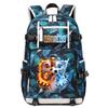 CR7 Ronaldo 67 Druck Rucksack mit großem Fassungsvermögen für Schüler Teenager Kinder Schule Reisen Tagesrucksack