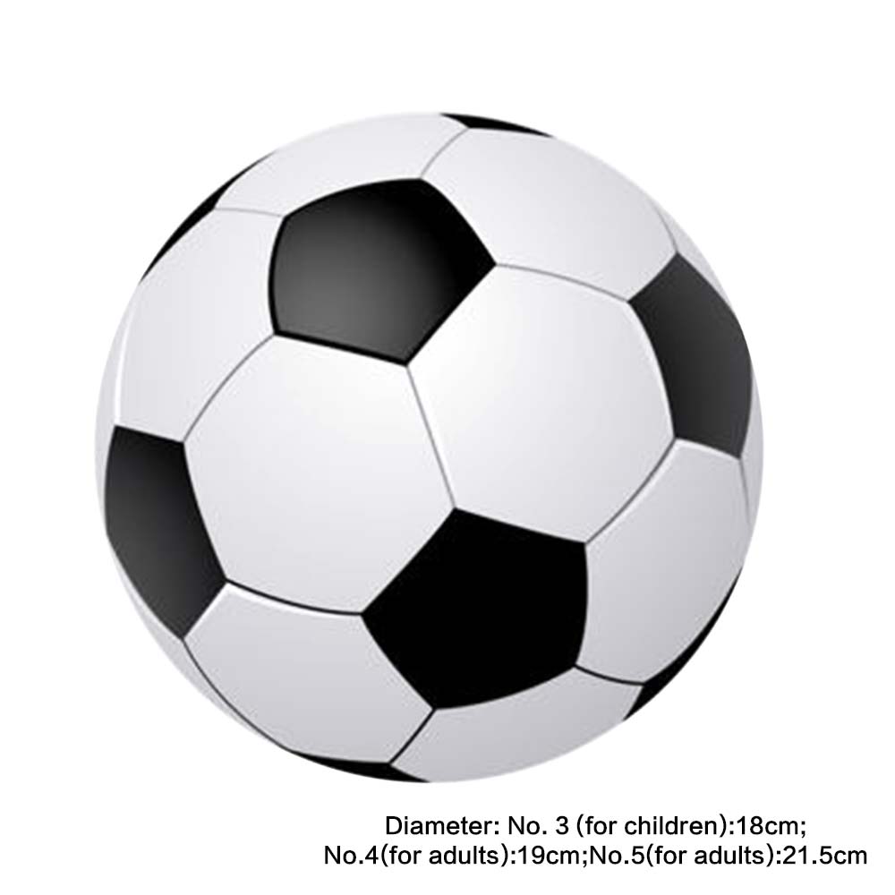 Professional Size 3 Kids/Adults Size 5 Soft PVC World Cup Football Training Balls Soccer Ball