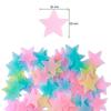 10/25pcs Luminous stars sticker resin material for Ceiling Decorations Wall Stickers Murals Decals Home Art Bedroom Nightstand