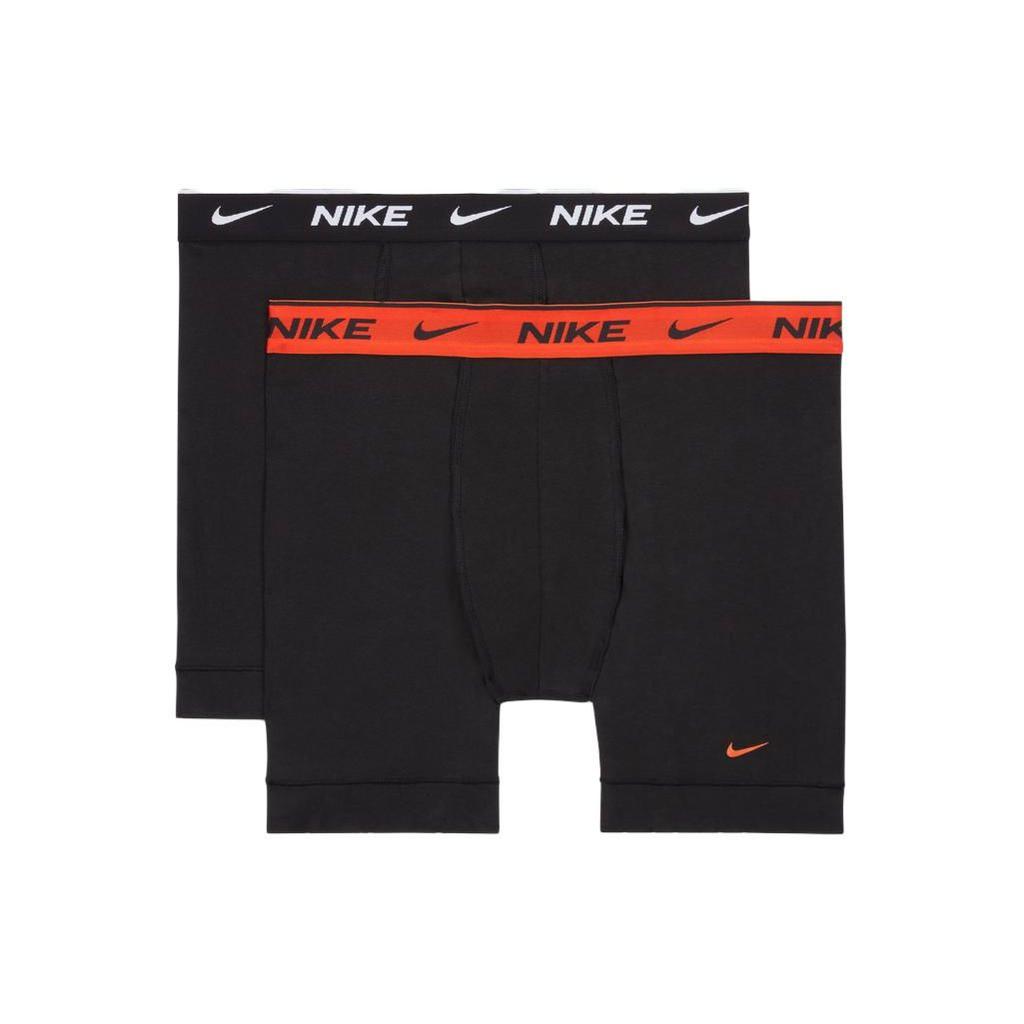 Nike Mid-Rise Quick-Dry Boxer Briefs 2-Pack Men Underwear DV3621-011