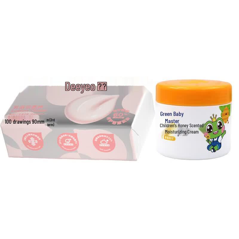 DeYou Facial Tissue & Prince Frog Baby Cream Bundle