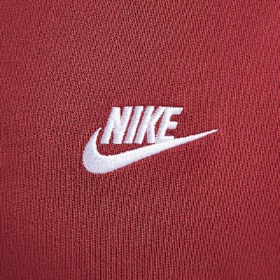 Nike T Shirts Men's Burgundy Crew Neck Moderate