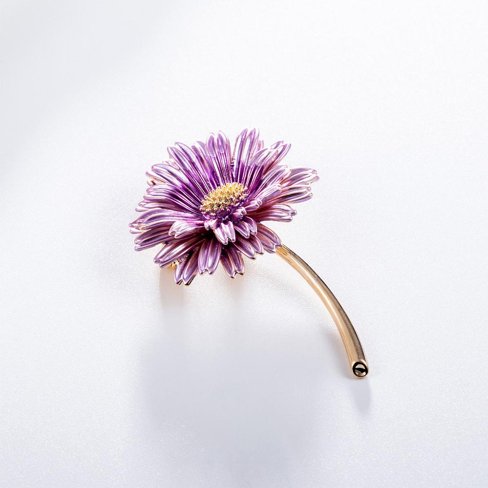 Damen Mode Süße Sonnenblume Legierung Brosche Schick Einzigartige Dekoration