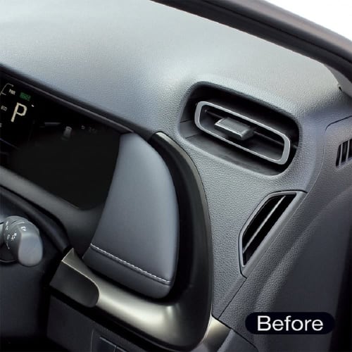Tsuchiya Yac Car Model Specification Toyota MXPK1# Aqua Specification Air Conditioner Drink Holder for Driver Seat Black 180 x 210 x 135mm SY-A14