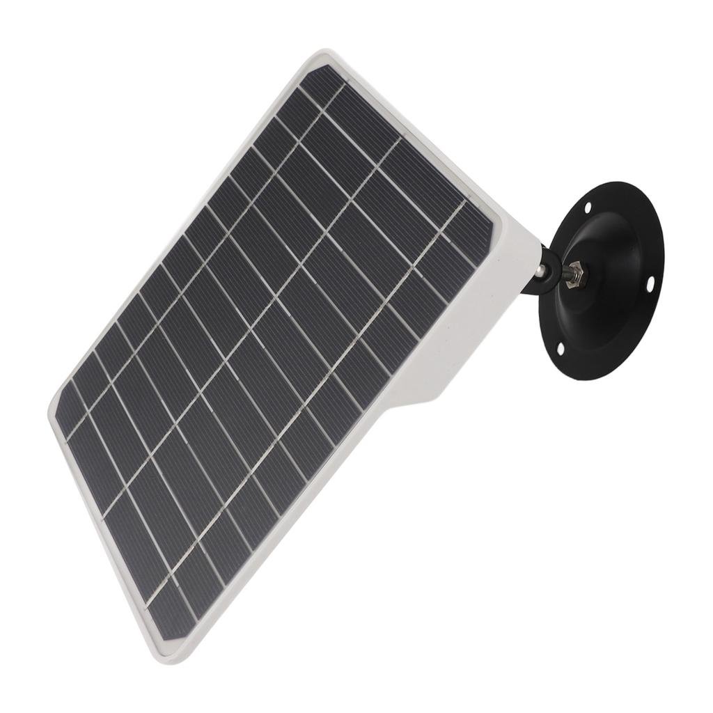 10W Solar Panel for Security Camera Monocrystalline Silicon USB Outdoor Solar Charging Panel with