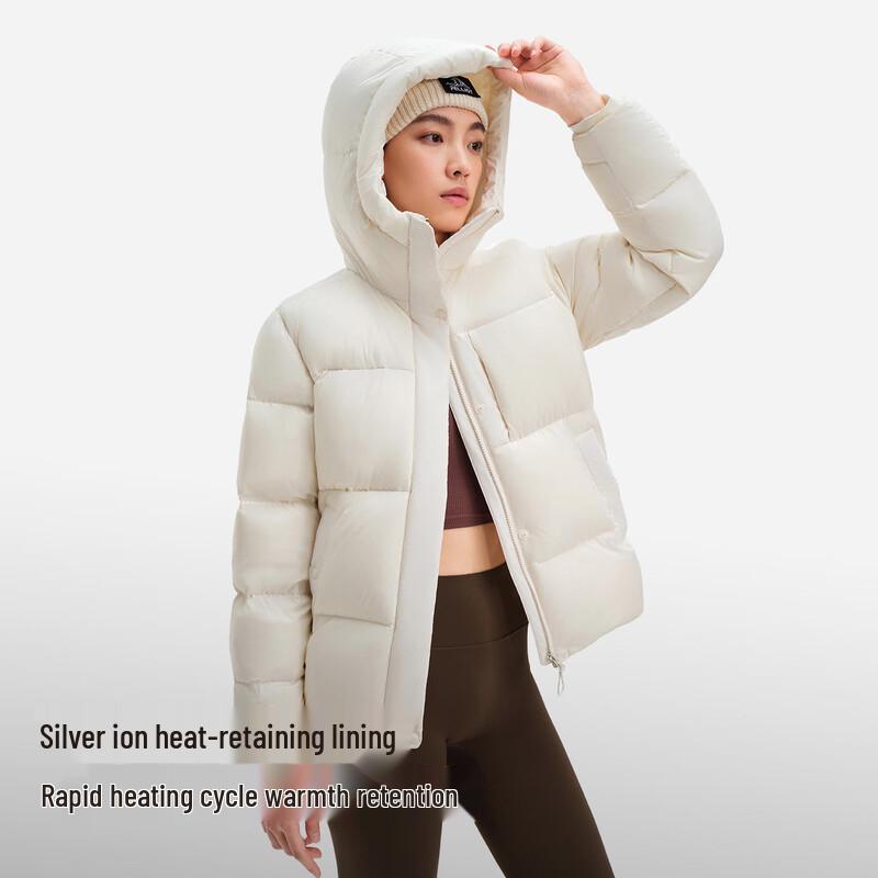 PELLIOT Women's 800-Fill Goose Down Puffer Jacket