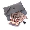 15-Piece Soft Bristle Makeup Brush Set: Powder, Blush, Foundation, Eyeshadow, Concealer, Eyebrow, Portable Kit