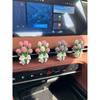 Niche Style Tulip Car Aromatherapy Fragrant Stone Dignified Flowers Car Vent Decorative Pendant Light Fragrance Gift