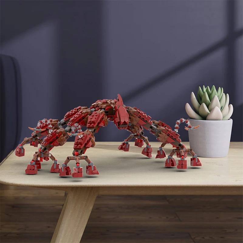 MOC Mind Flayer Monster Bausteine Set Für Strangered Modell Vecna Uhr Figuren Eleven Van Steine Puzzle DIY Spielzeug Kindergeschenke