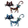 New Cute Cat Brooch Two Tone Enamel Pet Animal Party Casual Brooch Men's and Women's Gifts Festival Gifts