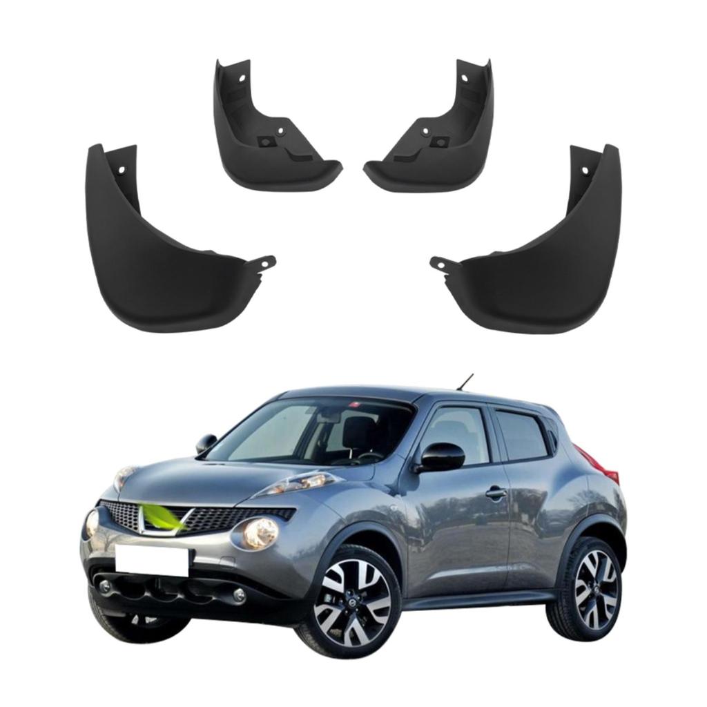 4PCS Car Mud flaps Splash Guards Mudguards Car Mud Flaps Compatible with Nissan Juke 2010 2011 2012 2013 2014