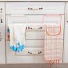 Pole ABS for Cupboard Cabinet Household Towel Rack Kitchen Storage Door Back Organizer Rag Holder