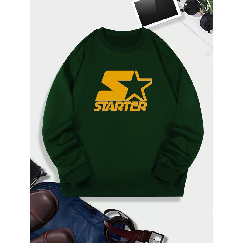 

Флисовая подкладка и мягкий, мужской свитшот с круглым вырезом, идеально подходит для зимних прогулок и семейного отдыха XXL чёрный