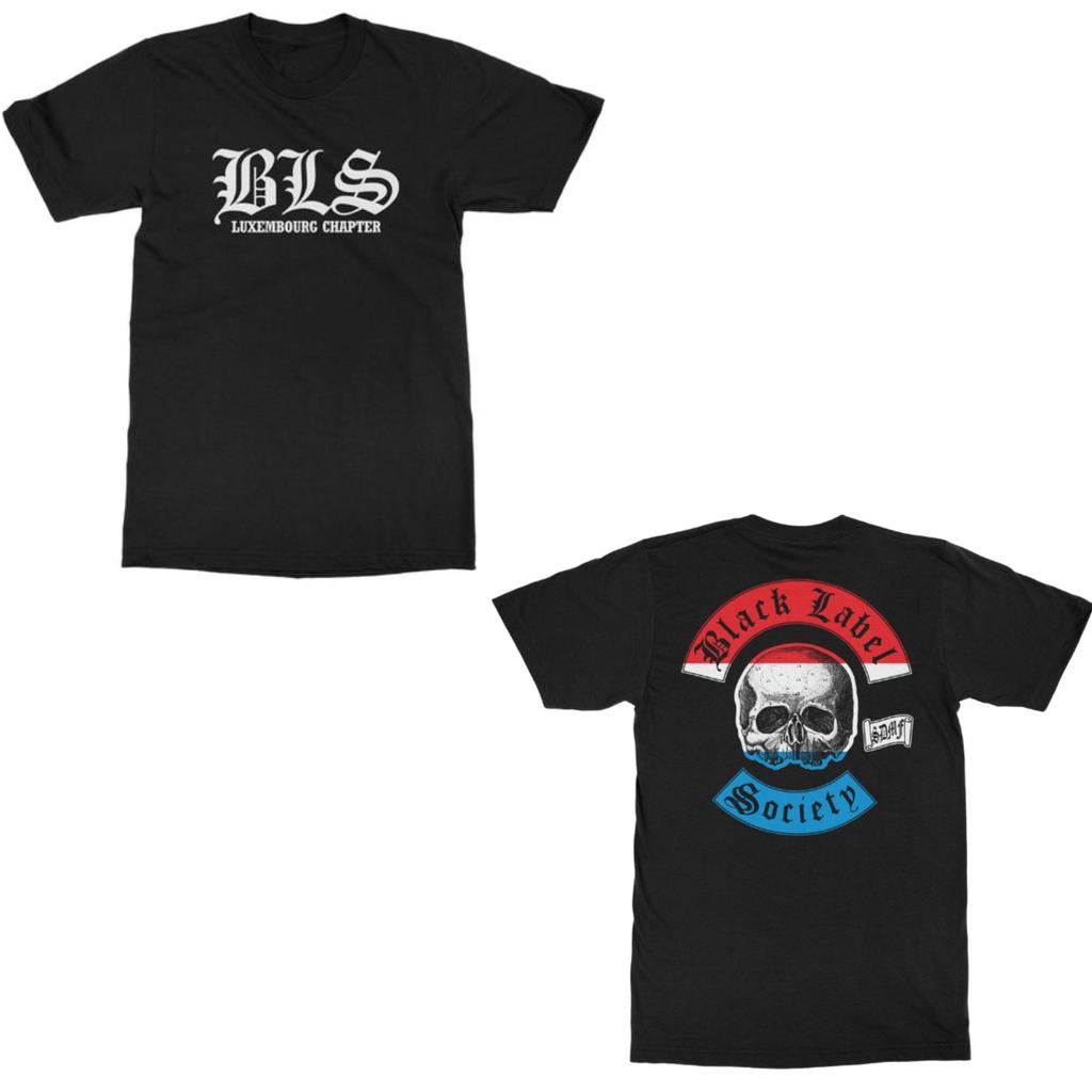 Pop Black Label Society Band Graphic Cotton T-shirt Unisex Summer Short Sleeve Fashion Brand Tee Luxury Casual Vintage Retro Top