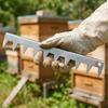Silver Beehive Frame Spacer Durable Stainless Steel Strip Beehive Frame Strip  Apiary Management