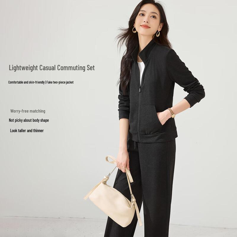 Handu Yishe Women s Sophisticated Casual Two-Piece Set M