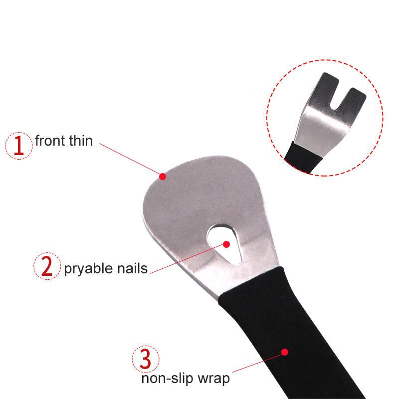 Nástroj na demontáž obložení auta Nerezová ocel Odolná úroveň pro demontáž obložení se dvěma konci