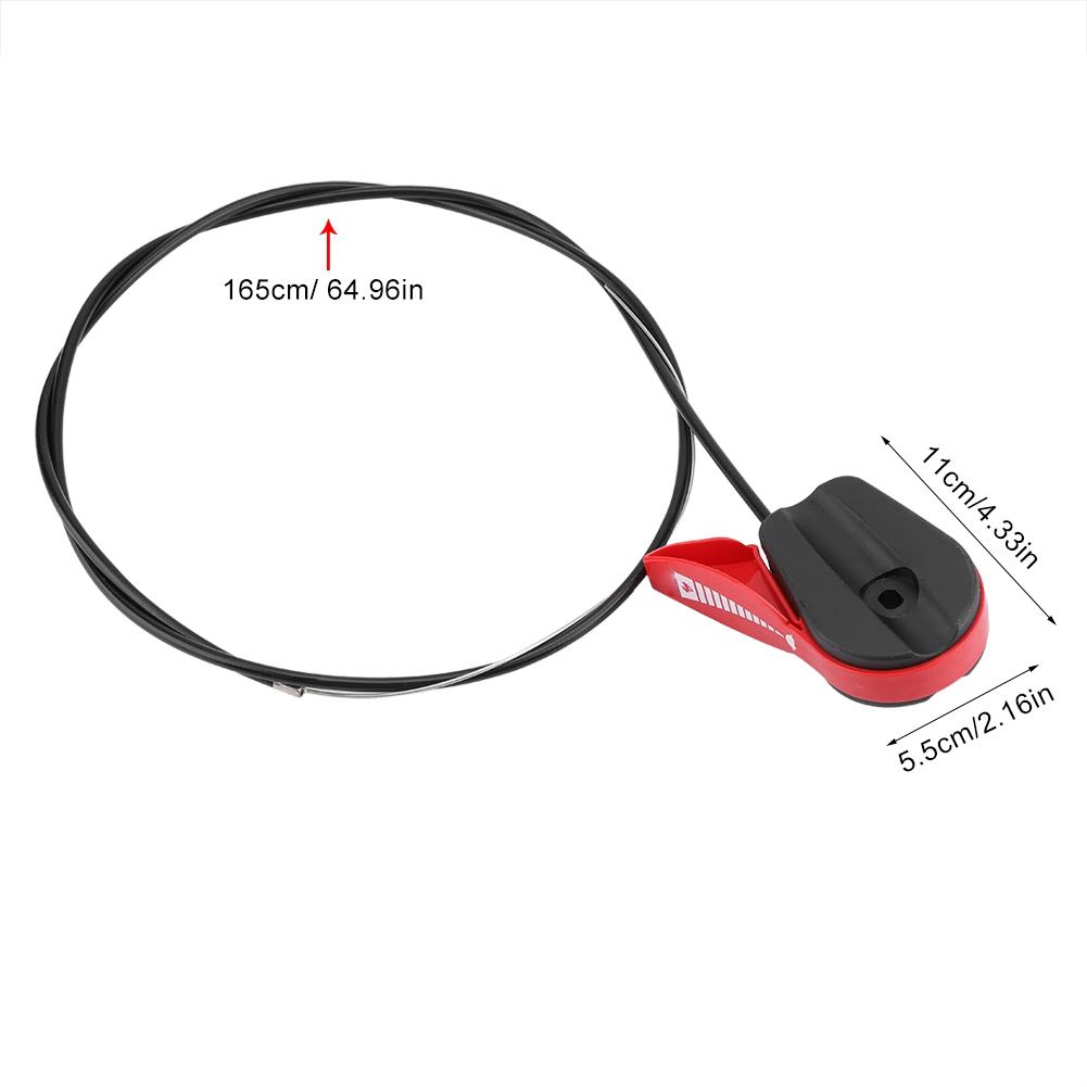Plastic Universal Throttle Switch Lever Control Handle for Field Mower Lawnmower