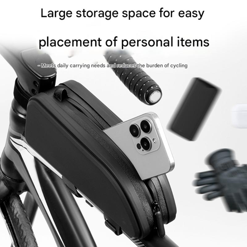 Rennrad Frontrahmen Tasche Fahrräder Front Oberrohr Taschen Aufbewahrungstasche Radsport Werkzeug Front Sattel Tasche für Mountainbike