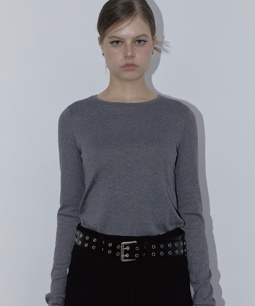 Taeliatte Logo Long Sleeve (Gy)