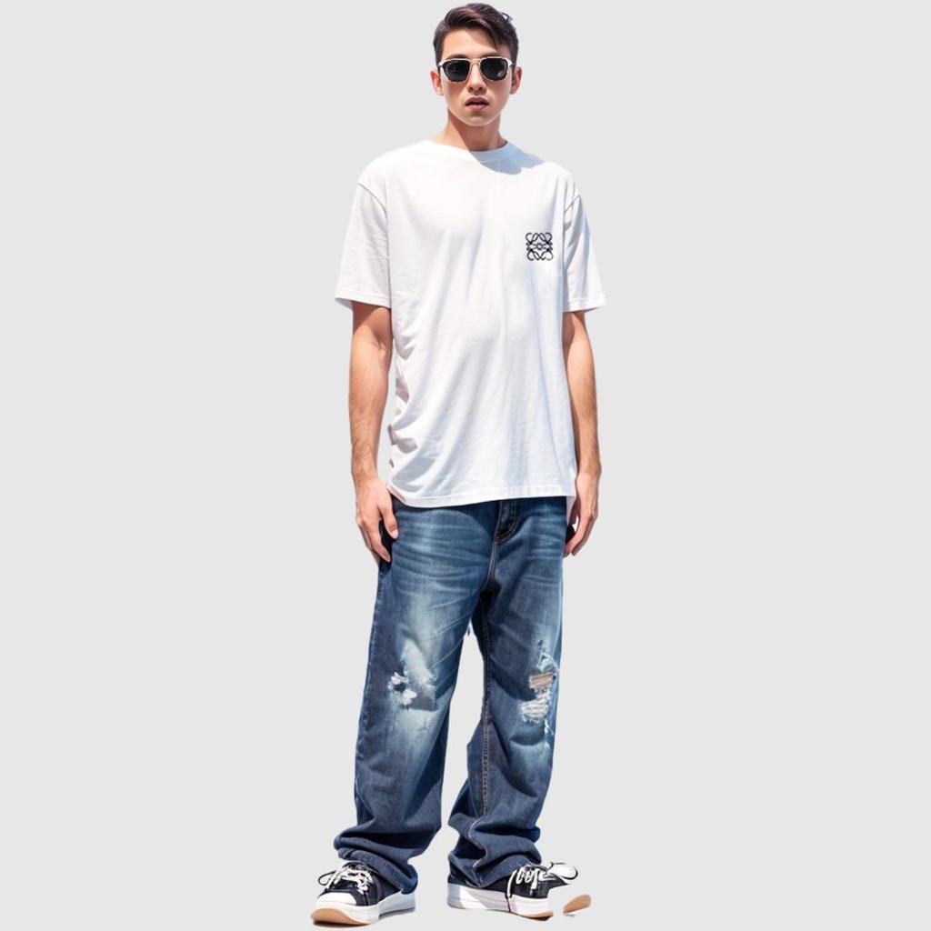 LOEWE Anagram Cotton T shirt H526Y22X75-2100